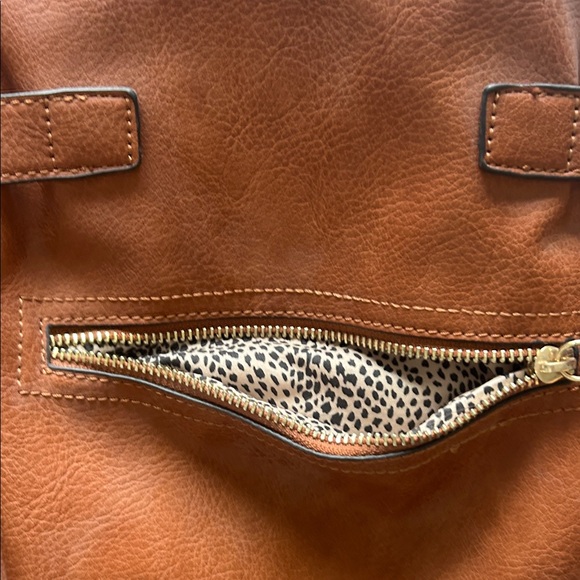 Sole Society Emery Faux Leather Backpack. main image 4